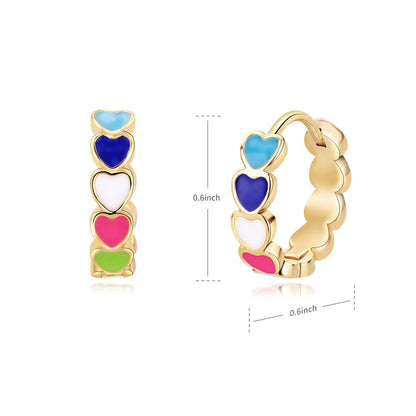 Zircon Oval Hoop Earrings for Women Stainless Steel Gold Color round Hoops Earring 2024 Trend Wedding Jewelry Pendientes Mujer